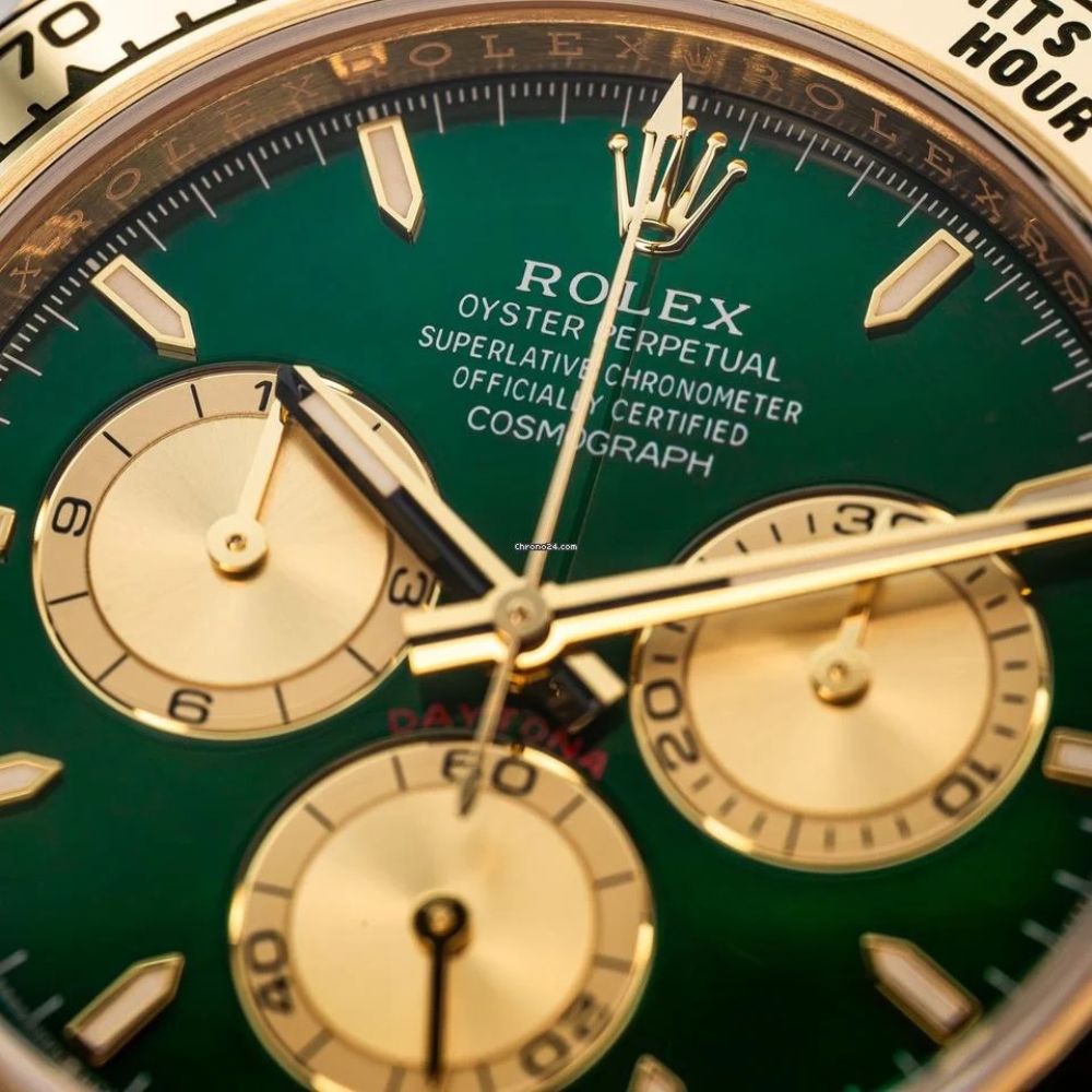 Rolex Daytona 126508 "Yellow Gold Green"